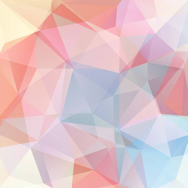 抽象的な幾何学的なスタイル パステル背景。ベクトルの図。ピンク ・ ブルー イエロー ・ ホワイト色. — ストックベクタ