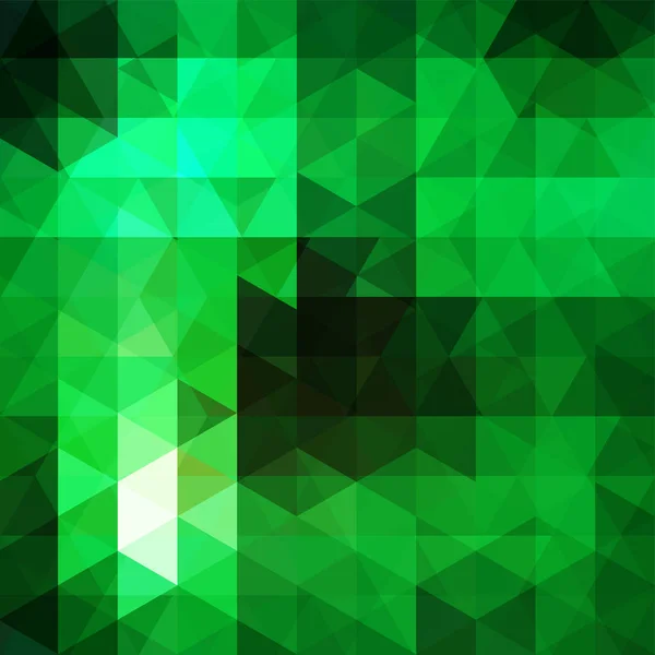 Αφηρημένη διάνυσμα φόντο με τρίγωνα. Πράσινο διάνυσμα γεωμετρική απεικόνιση. Δημιουργικό σχεδιασμό πρότυπο. — Διανυσματικό Αρχείο