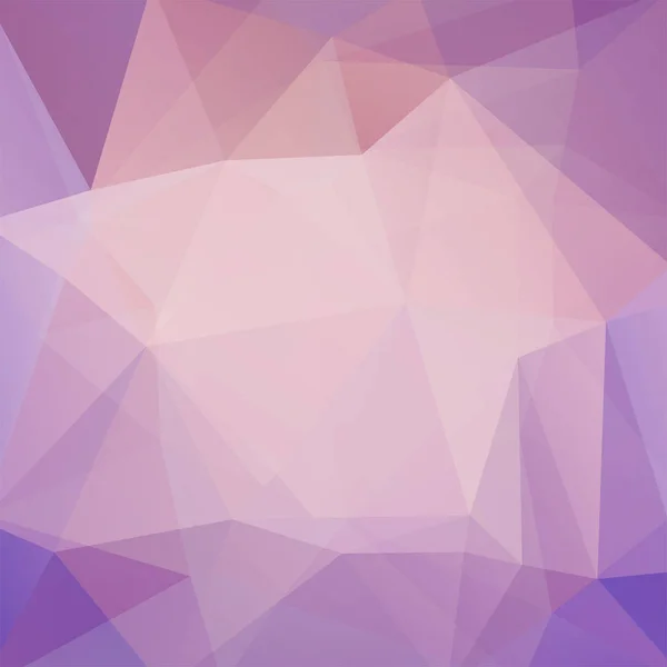 Pola geometris, segitiga poligon Latar belakang vektor pada warna krem, ungu, warna coklat. Pola ilustrasi - Stok Vektor