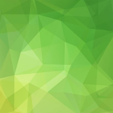 Soyut geometrik stil yeşil arkaplan. Vektör illüstrasyonu