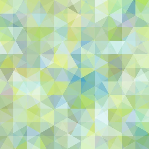 Abstrakter Vektorhintergrund mit Dreiecken. grüne geometrische Vektordarstellung. Kreative Design-Vorlage. — Stockvektor