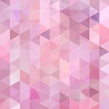 Üçgen pastel pembe vektör arka plan. Kullanılabilir kapak tasarımı, kitap tasarımı, Web sitesi arka plan. Vektör çizim