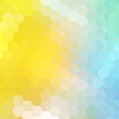 Soyut altıgenler arka plan vektör. Geometrik vektör çizim. Yaratıcı tasarım şablonu.