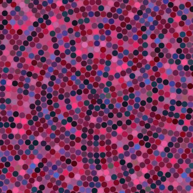 Basit konfeti arka plan, vektör çizim. Desen ile karışık küçük noktalar. Pembe, mor, mavi renkler.