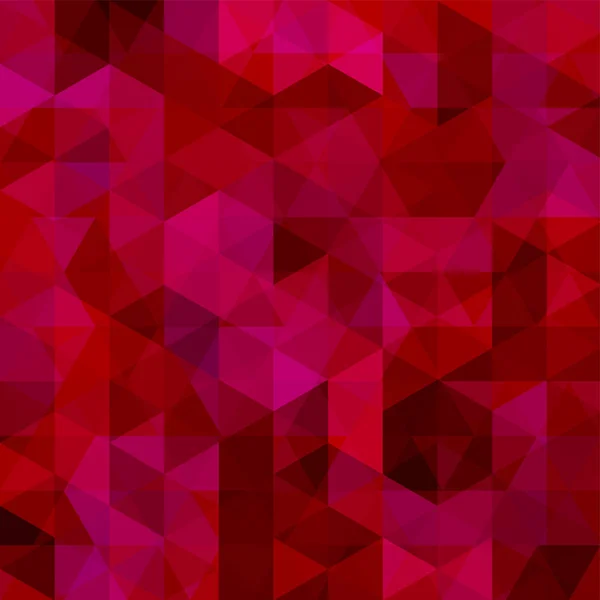 Dreieck roter Vektorhintergrund. kann im Cover-Design, Buchdesign, Website-Hintergrund verwendet werden. Vektorillustration — Stockvektor