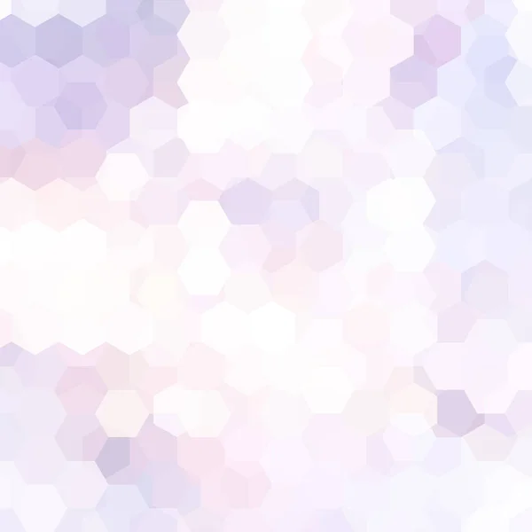 Sfondo di forme geometriche. Rosa, colori bianchi. Schema mosaico. Vettore EPS 10. Illustrazione vettoriale — Vettoriale Stock