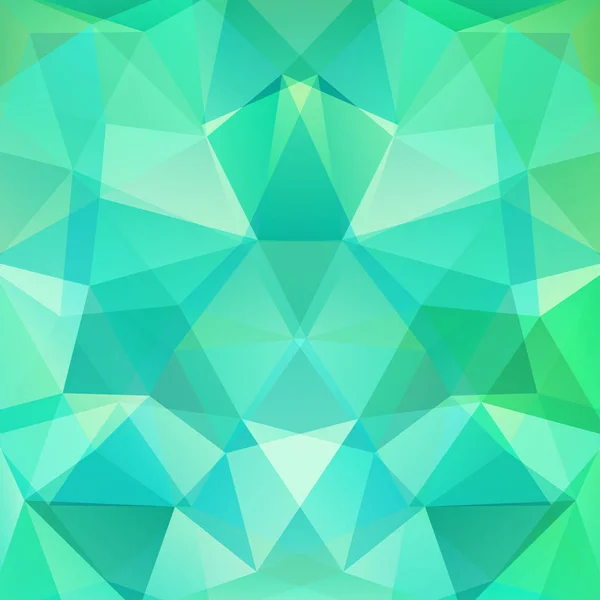 Background of geometric shapes. Green, blue colors. Mosaic pattern. Vector EPS 10. Vector illustration — Stock Vector