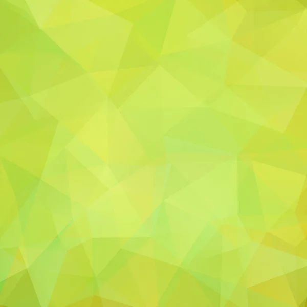 Abstrakt bakgrund bestående av gröna trianglar. Geometriska design för företagspresentationer eller web mall för banner flyer. Vektorillustration — Stock vektor