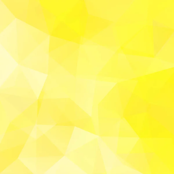 Fondo de formas geométricas. Patrón de mosaico amarillo. Vector EPS 10. Ilustración vectorial — Vector de stock