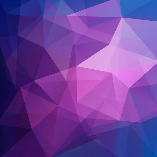 Fond vectoriel polygonal abstrait. Illustration vectorielle géométrique. Modèle de conception créative. Couleurs rose, bleu, violet . — Image vectorielle