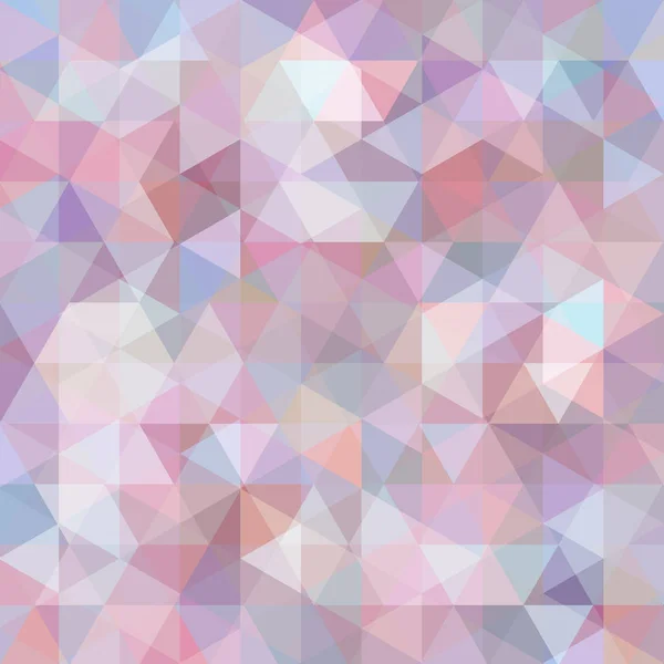 Fondo hecho de rosa, gris, triángulos azules. Composición cuadrada con formas geométricas. Eps 10 — Vector de stock