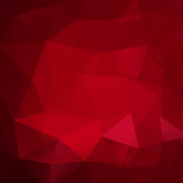 Fondo de estilo geométrico abstracto. Fondo de negocio rojo Ilustración vectorial — Vector de stock