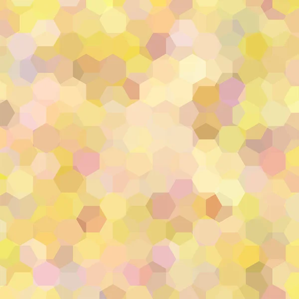 Фон жёлтой оранжевой геометрической формы. Пастельная мозаика. Векторная EPS 10. Векторная иллюстрация — стоковый вектор