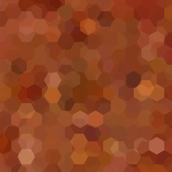 Hintergrund geometrischer Formen. Braunes Mosaikmuster. Vektor eps 10. Vektor-Abbildung — Stockvektor