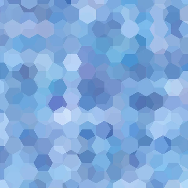 抽象的な背景が青い六角形から成る。ビジネス プレゼンテーションや web テンプレート バナー チラシの幾何学的なデザイン。ベクトル図 — ストックベクタ