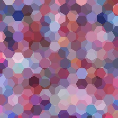 Geometrik şekiller arka plan. Kahverengi mozaik desen. Vektör Eps 10. Vektör çizim