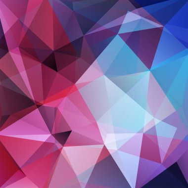 Poligonal vektör arka plan. Kullanılabilir kapak tasarımı, kitap tasarımı, Web sitesi arka plan. Vektör çizim. Pimnk, mavi renkler.