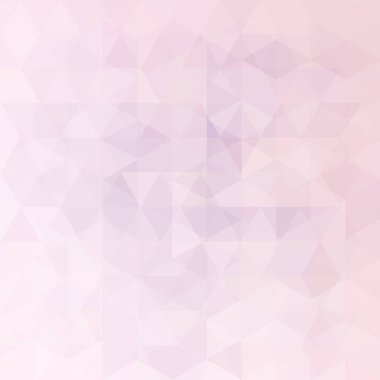 Üçgen vektör arka plan. Kullanılabilir kapak tasarımı, kitap tasarımı, Web sitesi arka plan. Vektör çizim. Pastel pembe renk.