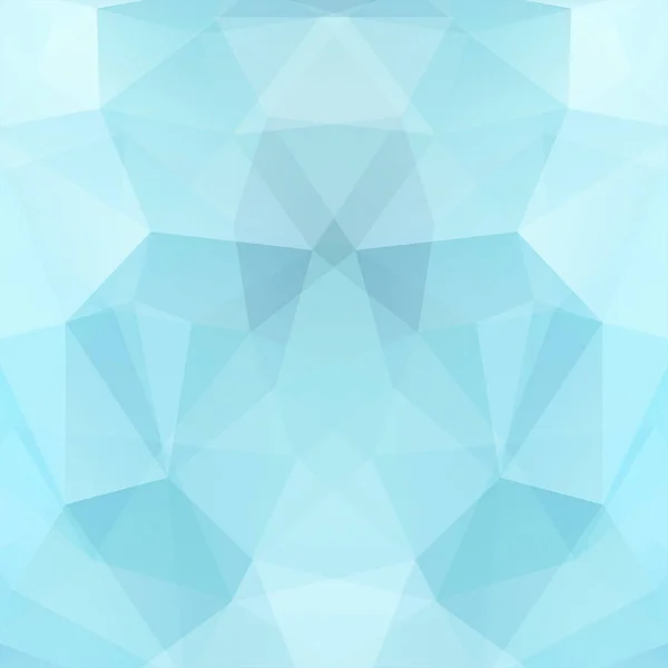 Fundo mosaico abstrato. Fundo geométrico triangular. Elementos de design. Ilustração vetorial. Azul, cores brancas. — Vetor de Stock