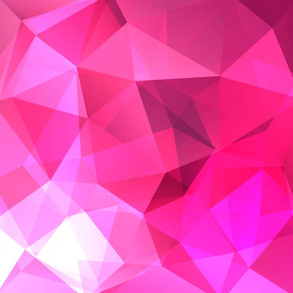 Abstracte veelhoekige vector achtergrond. Neon roze geometrische vectorillustratie. Creatieve ontwerpsjabloon. — Stockvector