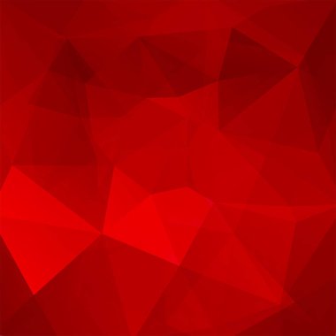 Soyut geometrik tarzı kırmızı arka plan. Vektör çizim