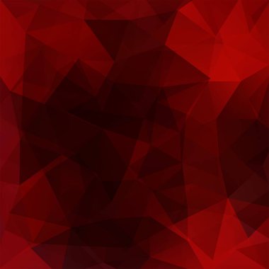 Poligonal koyu kırmızı vektör arka plan. Kullanılabilir kapak tasarımı, kitap tasarımı, Web sitesi arka plan. Vektör çizim