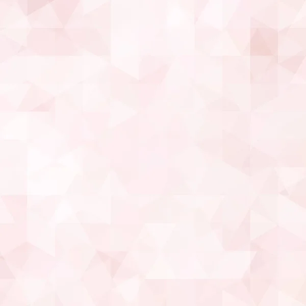 Fundo vetorial abstrato com triângulos. Pastel rosa ilustração vetor geométrico. Modelo de design criativo . — Vetor de Stock