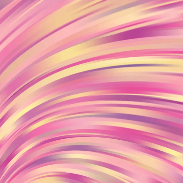 Coloridas líneas de luz lisa de fondo. amarillo, rosa pastel, colores naranja. Ilustración vectorial . — Archivo Imágenes Vectoriales