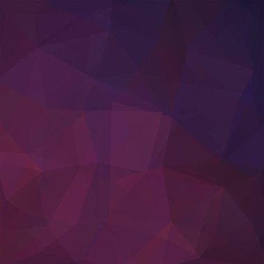 Soyut mor mozaik arka plan. Üçgen geometrik arkaplan. Tasarım elemanları. Vektör illüstrasyonu