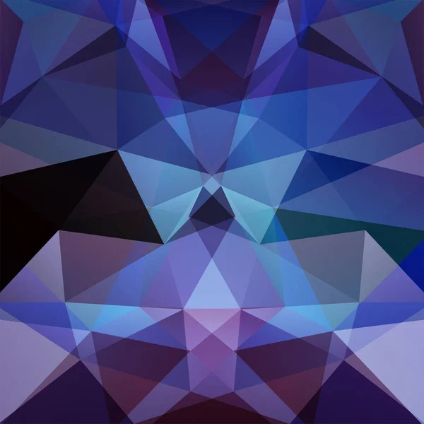Abstrakten geometrischen Stil dunklen Hintergrund. blau Geschäft Hintergrund Vektor Illustration — Stockvektor