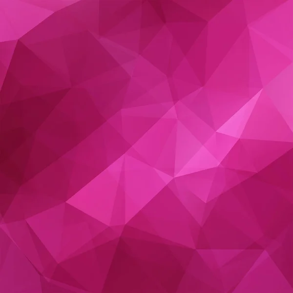 Astratto stile geometrico sfondo rosa. Illustrazione vettoriale — Vettoriale Stock