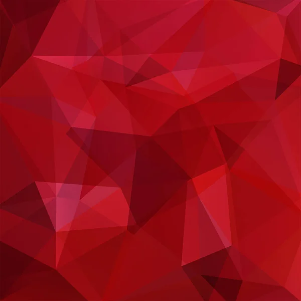 Геометрический узор, многоугольные треугольники векторный фон в красном тоне. Рисунок иллюстрации — стоковый вектор