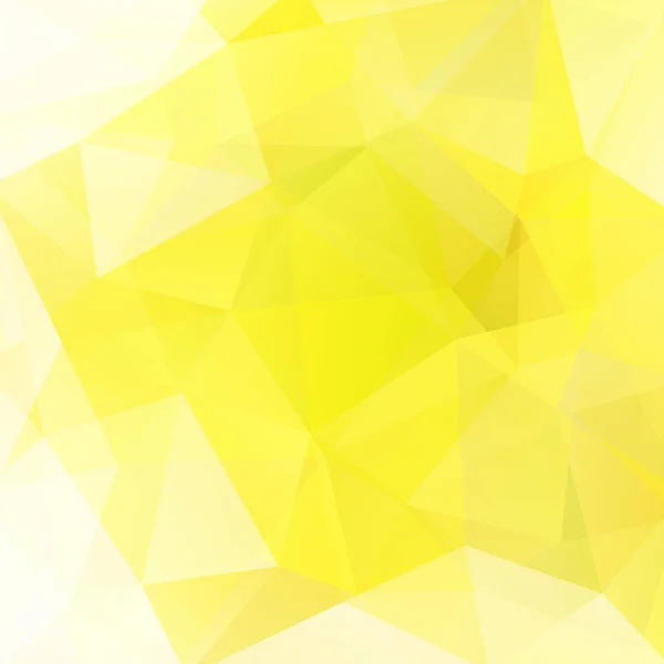 Estilo geométrico abstracto fondo amarillo. Ilustración vectorial — Vector de stock