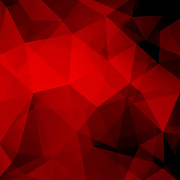 Fondo vectorial poligonal abstracto. Ilustración vectorial geométrica roja. plantilla de diseño creativo . — Vector de stock