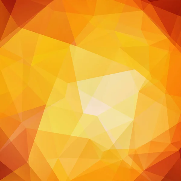 Style géométrique abstrait fond orange. Illustration vectorielle — Image vectorielle