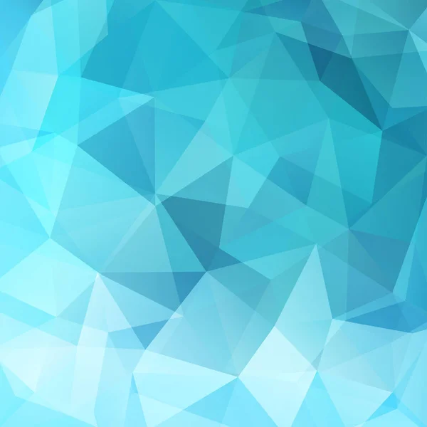 Fondo azul de estilo geométrico abstracto. Ilustración vectorial — Archivo Imágenes Vectoriales