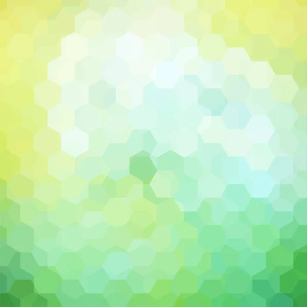 Fondo de formas geométricas. Patrón de mosaico verde. Vector EPS 10. Ilustración vectorial — Archivo Imágenes Vectoriales