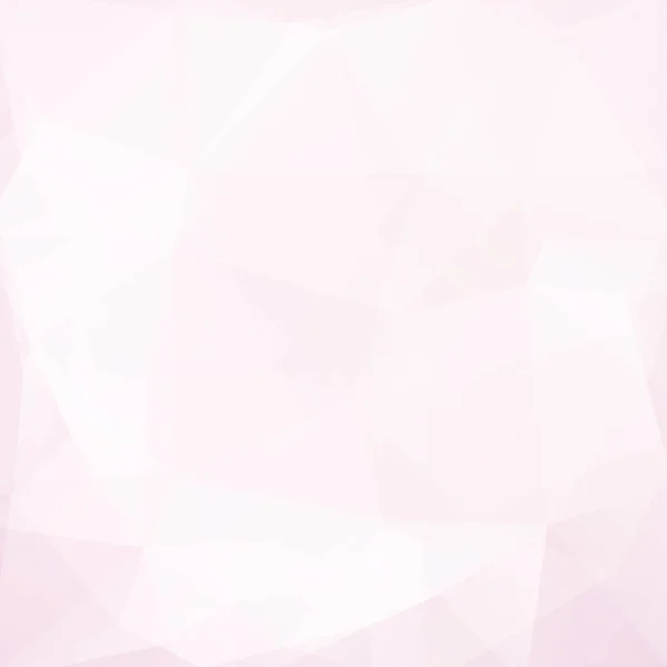 Fundo abstrato composto por triângulos rosa, branco. Design geométrico para apresentações de negócios ou panfleto de banner de modelo web. Ilustração vetorial — Vetor de Stock