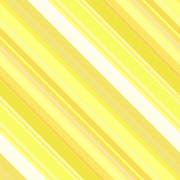 Modèle de rayures diagonales, fond de texture sans couture. Idéal pour l'impression sur tissu et papier ou décoration. Jaune, couleurs blanches . — Image vectorielle