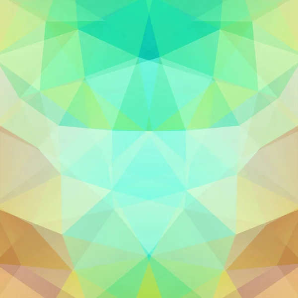 Fundo mosaico abstrato. Fundo geométrico triangular. Elementos de design. Ilustração vetorial. Verde, cores castanhas . — Vetor de Stock