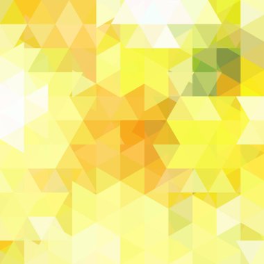 Üçgen sarı vektör arka plan. Kullanılabilir kapak tasarımı, kitap tasarımı, Web sitesi arka plan. Vektör çizim