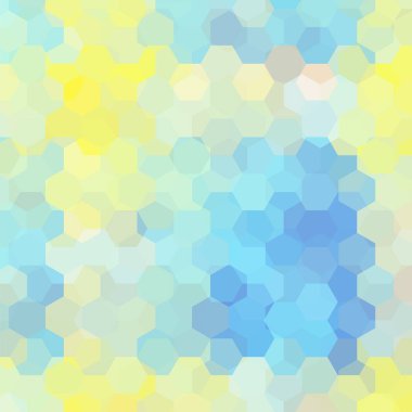 Arka plan altıgenler oluşan. İş sunumları veya web şablonu afiş afiş için geometrik tasarım. Vektör çizim