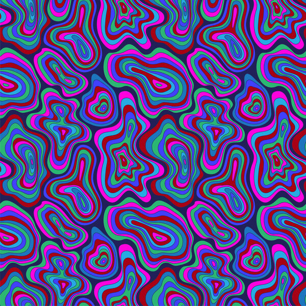 Абстрактный векторный бесшовный шаблон. векторная иллюстрация. Розовый, фиолетовый, синий цвета
.