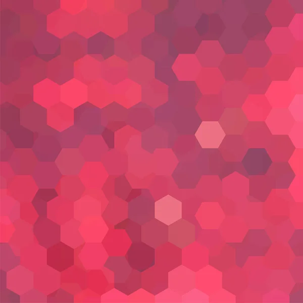 幾何学的形状の抽象的な背景は。ピンクのモザイク パターン。ベクター Eps 10。ベクトル図 — ストックベクタ
