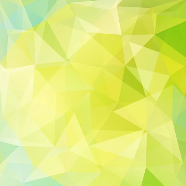 由黄、 绿色的三角形组成的抽象背景。为业务演示文稿或 web 模板横幅传单的几何设计。矢量图 — 图库矢量图片