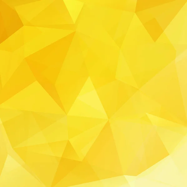 抽象多角形ベクトル背景。黄色の幾何学的ベクトル図。クリエイティブデザインテンプレート. — ストックベクタ