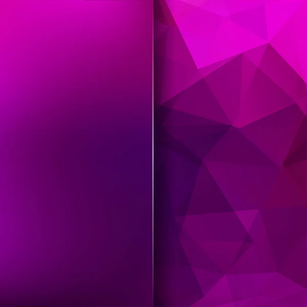 Πολυγωνικό ροζ διάνυσμα φόντο. Θάμπωμα φόντου. Μπορεί να χρησιμοποιηθεί σε σχέδιο του εξωφύλλου, σχεδίαση βιβλίου, φόντο ιστοσελίδα. Εικονογράφηση διάνυσμα — Διανυσματικό Αρχείο