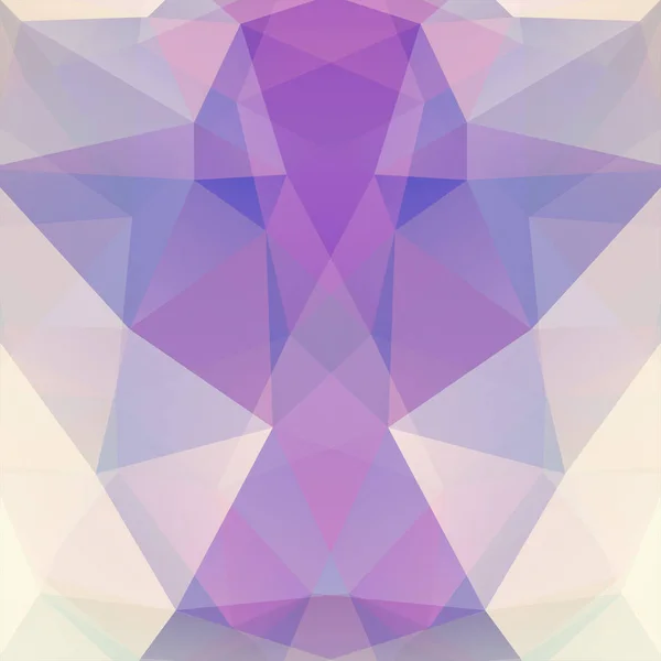 Sfondo astratto del vettore poligonale. Illustrazione vettoriale geometrica. Modello di design creativo. Colori rosa, viola, bianco . — Vettoriale Stock