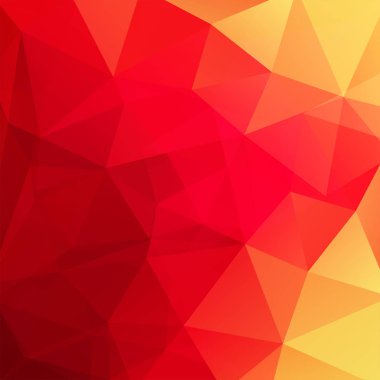 Soyut geometrik tarzı kırmızı arka plan. Vektör çizim