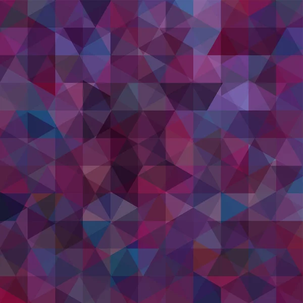 Абстрактный фон из фиолетовых треугольников. Геометрический дизайн для бизнес-презентаций или веб-рекламы. Векторная иллюстрация — стоковый вектор